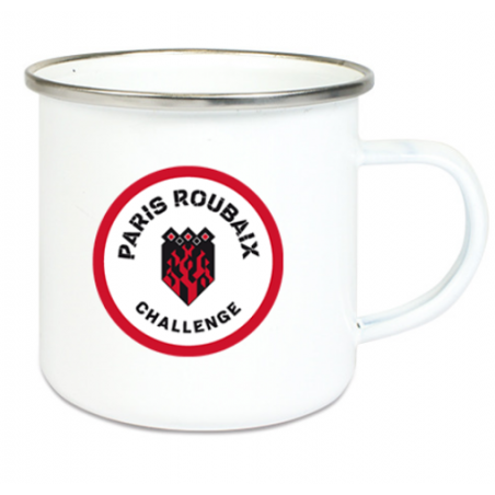 Mug Paris Roubaix Challenge Popote Blanc